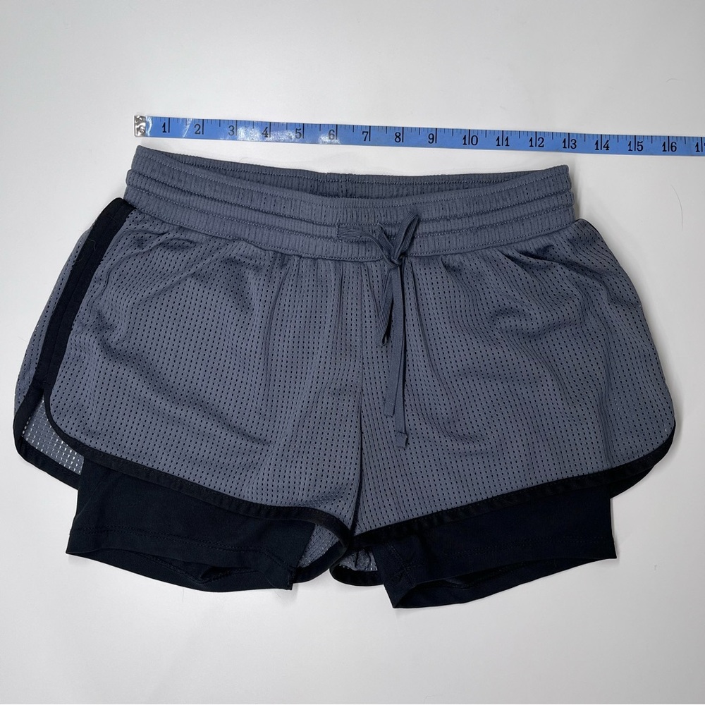 Champion Running Shorts Athletic Biker Mesh - Picture 3 of 5